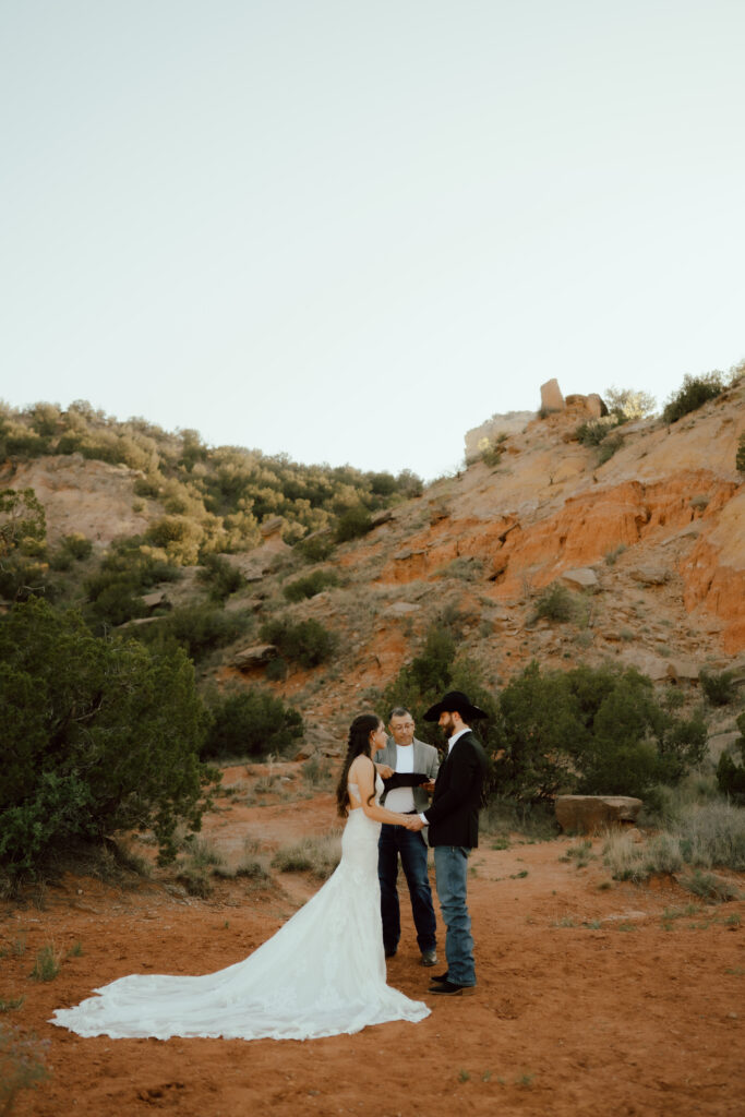 Palo Duro Canyon Texas Elopement Location