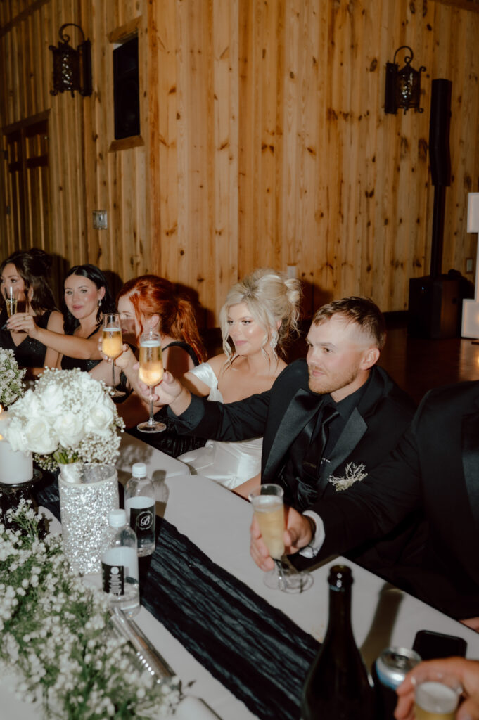 wedding reception at The Springs