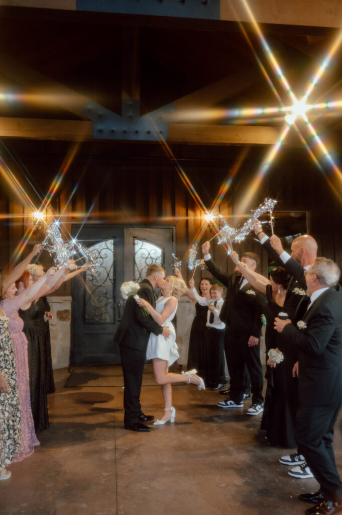 sparkler exit at the springs in edmond