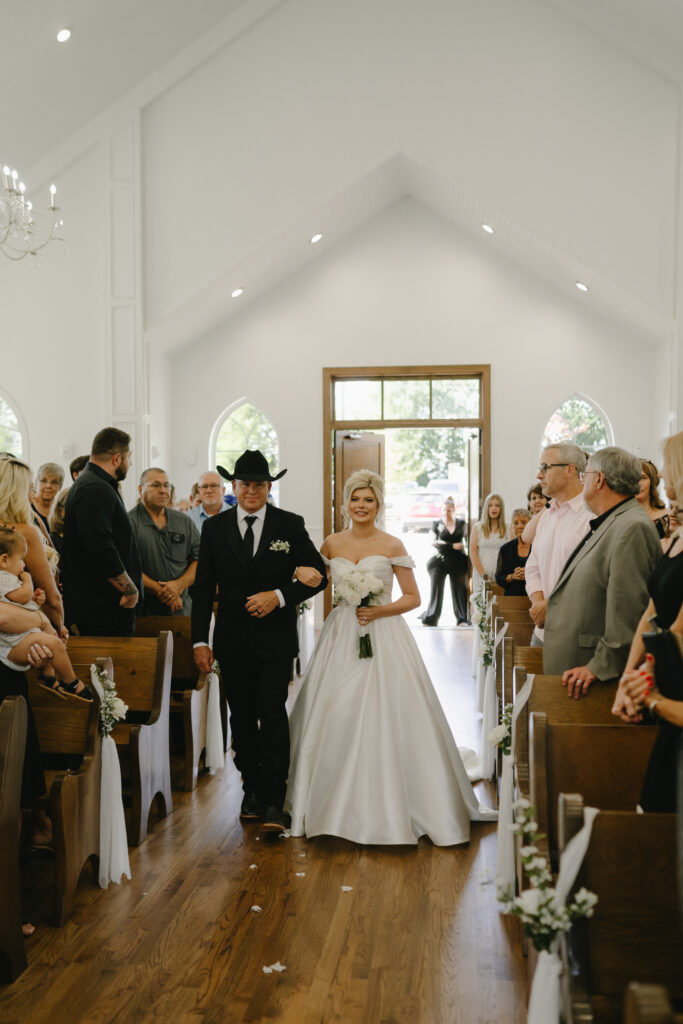 Stillwater OK wedding venue ceremony