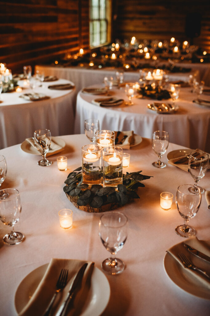 Stillwater OK wedding venue reception space at Rosemary Ridge