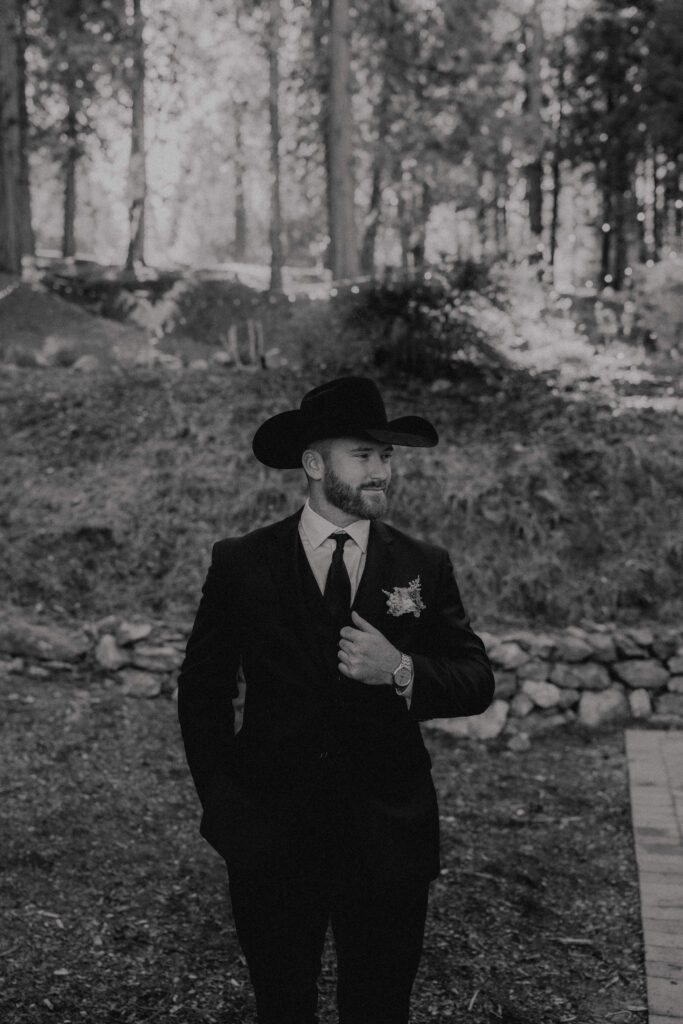 western elegance groom