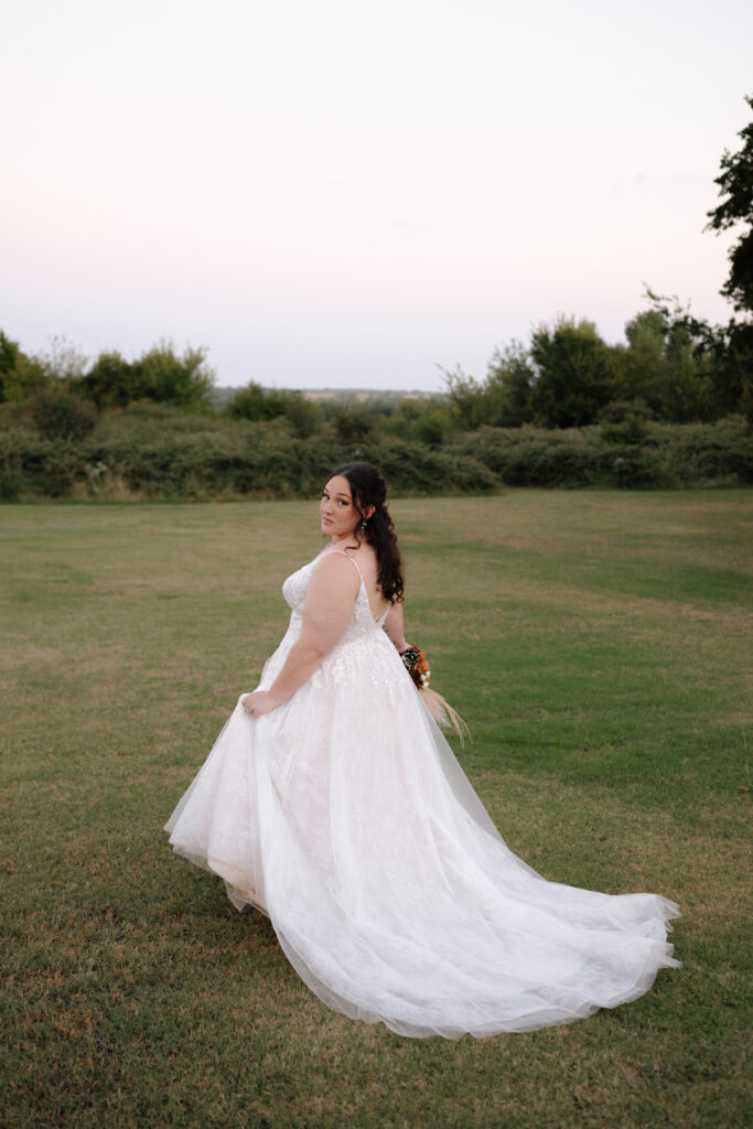 bridal portrait at sparrow beginnings