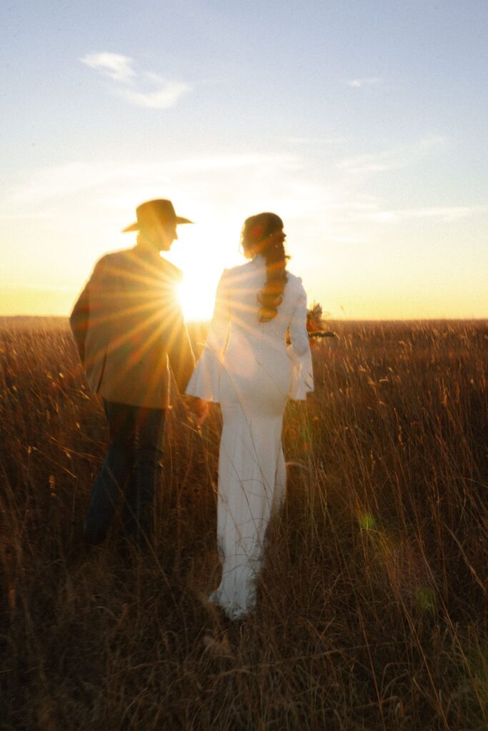 Clover Cliff Ranch wedding portrait