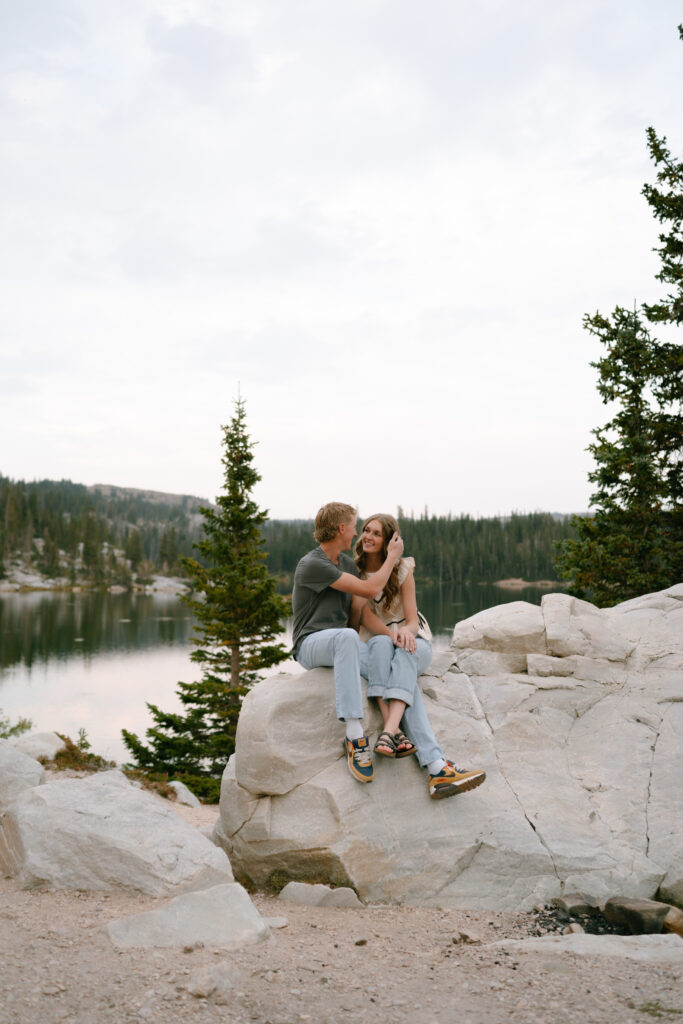 Wyoming engagement session